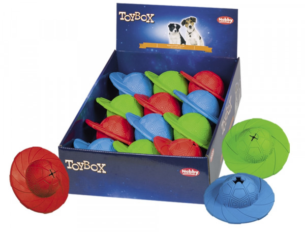"Snack-Disc" rubber toy
