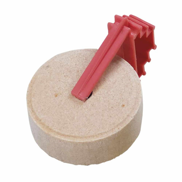 Jodhaltiger Stein mit Halterung