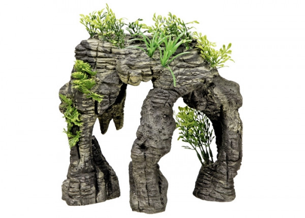 Aqua Ornaments "STONE" w/ plants