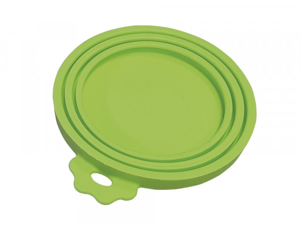 Silicone lid for tins