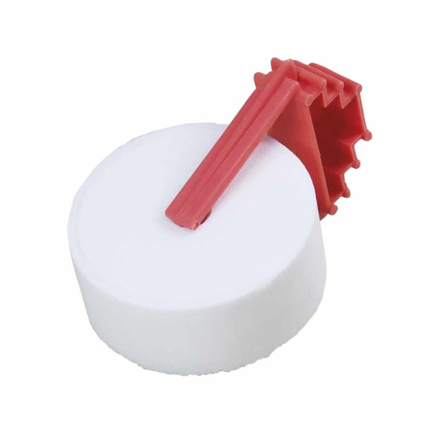 Salzleckstein für Kaninchen mit Halterung