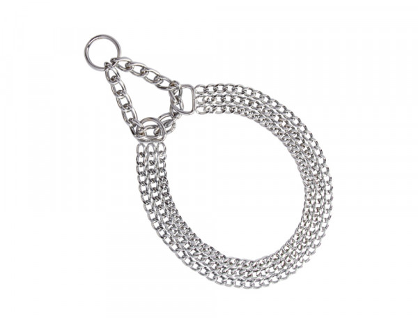 Chains choker, three rows