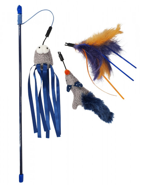 Rod with 3 toys