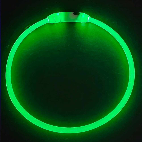 LED light ring "Shiny", transparent