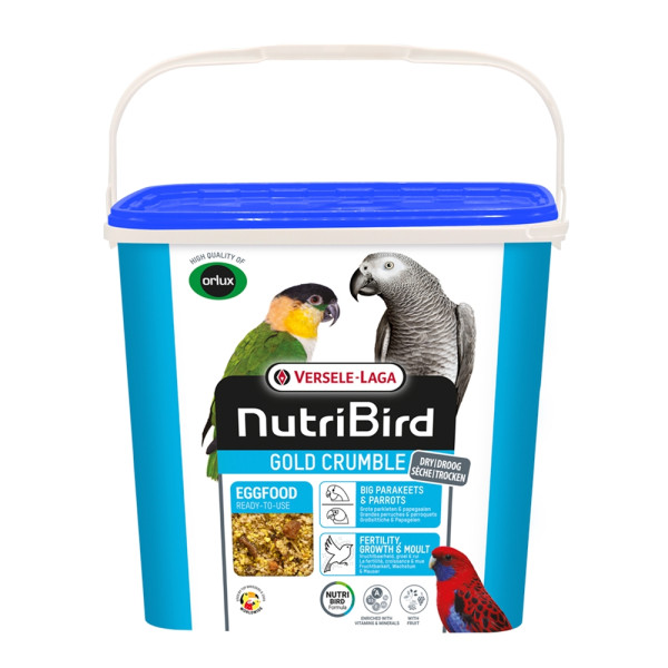 NutriBird Gold Crumble for parakeets and parrots