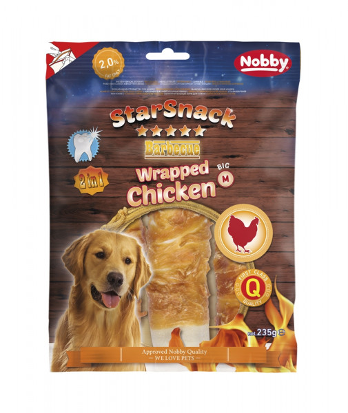 STARSNACK BBQ Wrapped Chicken