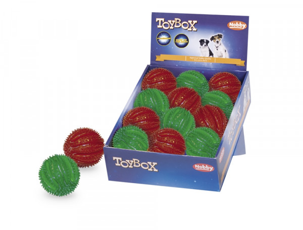 TPR Spiky Ball "Flash & Glow"