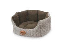 comfort bed oval „Josi“ brown comfort bed oval „Josi“ brown
