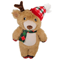 XMAS plush reindeer with hat XMAS plush reindeer with hat