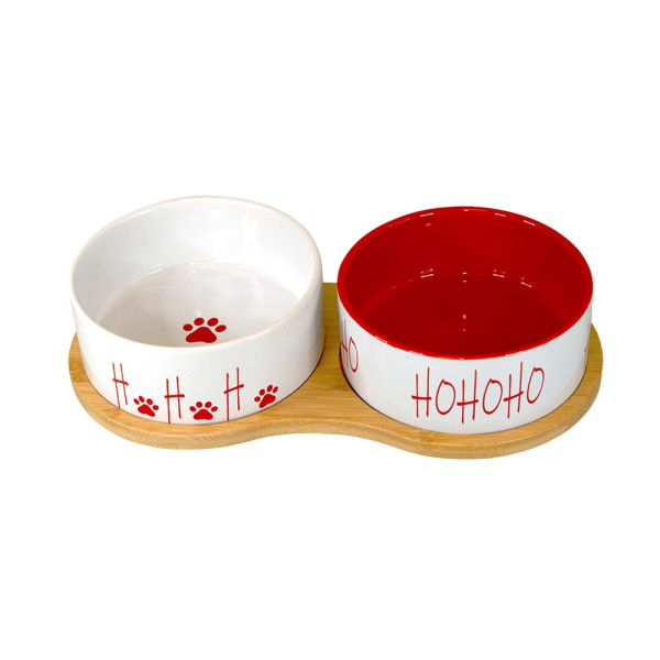 XMAS Food bar bamboo "HOHOHO" S