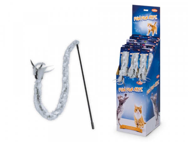 Katzenangel mit Federn