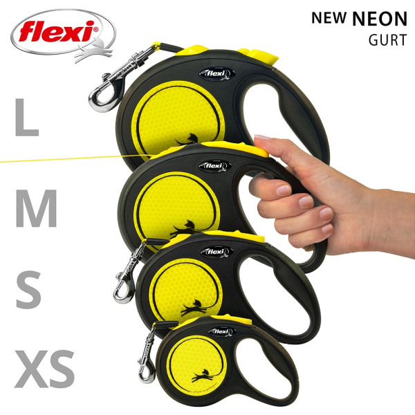 Flexi NEW NEON S Gurt