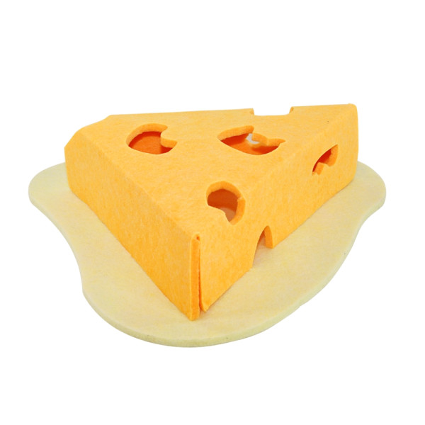 Filzspielzeug "CHEESE" mit Spielbällen