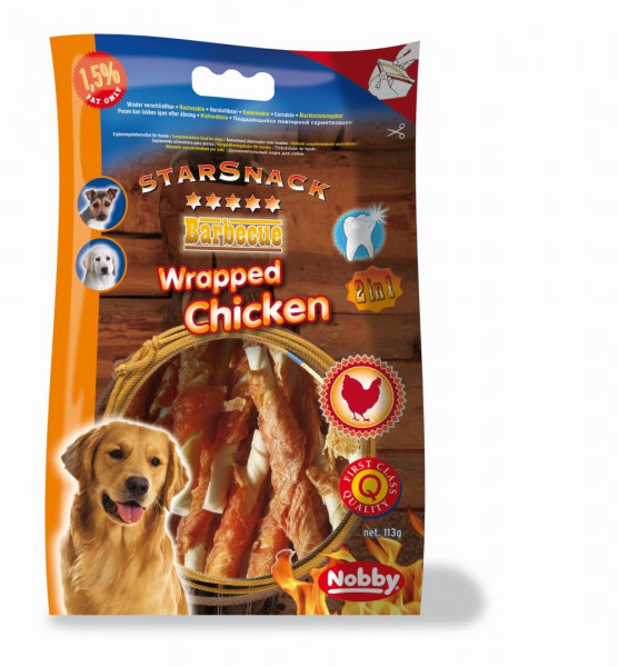 STARSNACK BBQ Wrapped Chicken