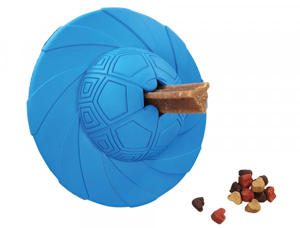 "Snack-Disc" rubber toy