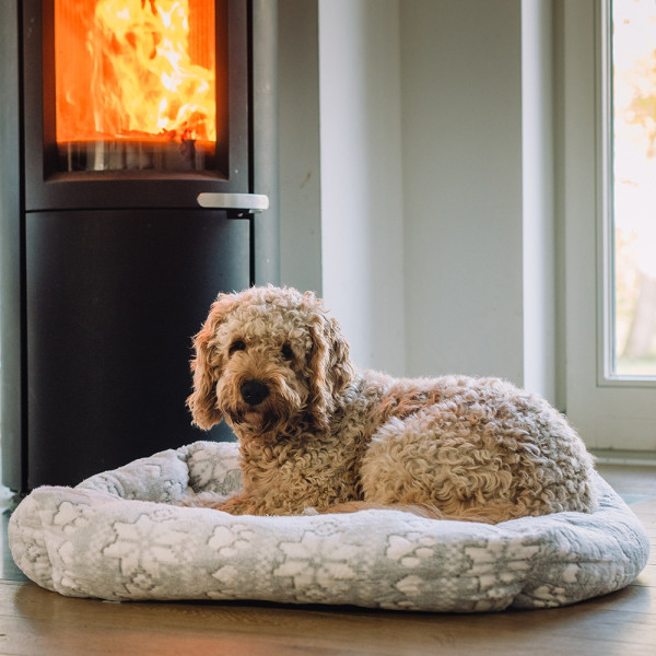 XMAS Komfort Bett eckig "FLOKON"