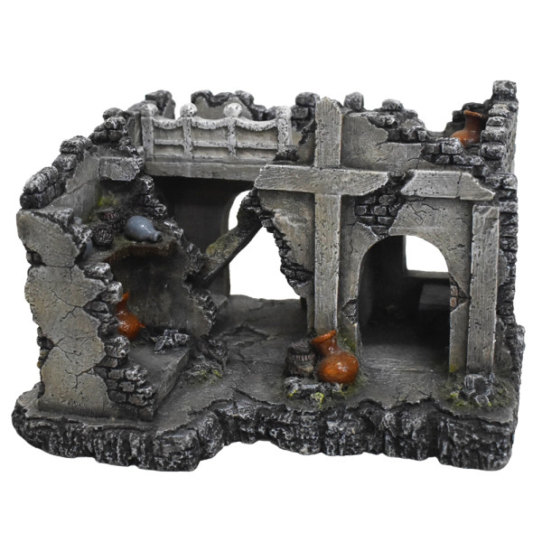 Aqua Ornaments "DESTROYED BUILDING"