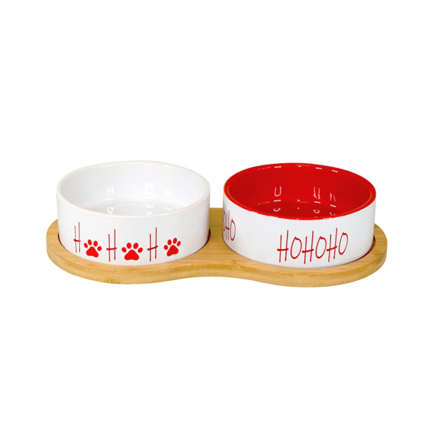 XMAS Food bar bamboo "HOHOHO" S