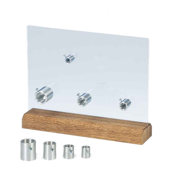 Perch holder made of aluminium