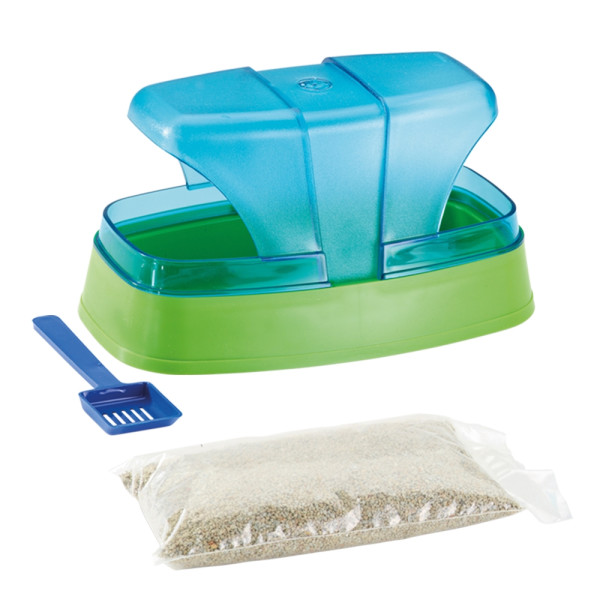 Hamstertoilette und Toilettenstreu