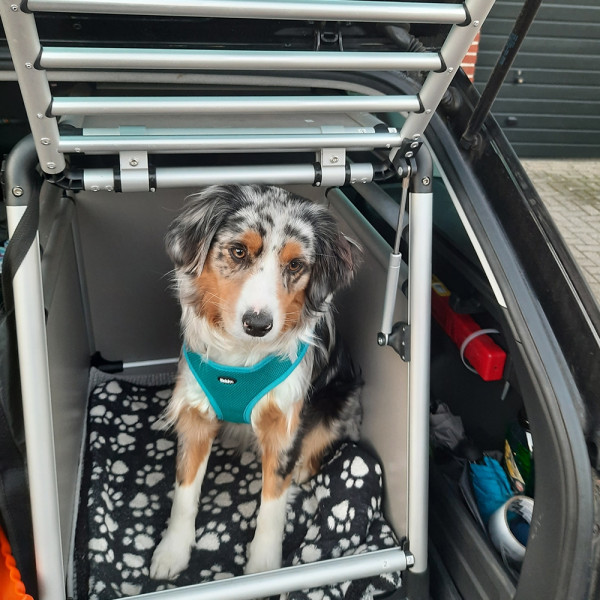 Aluminium car traveller box "ROUND CORNER"