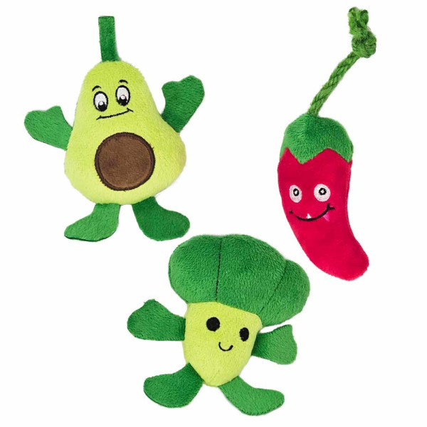 Plush toys "VEGI" with catnip