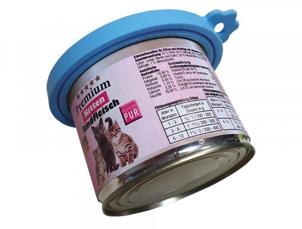 Silicone lid for tins