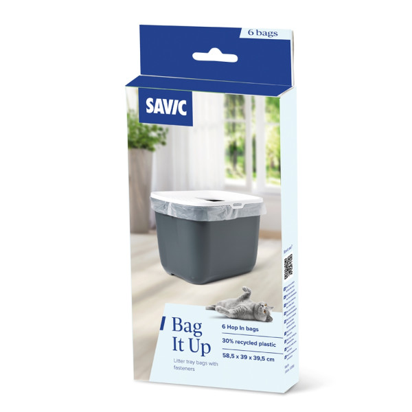 "Hop In" litter tray bags