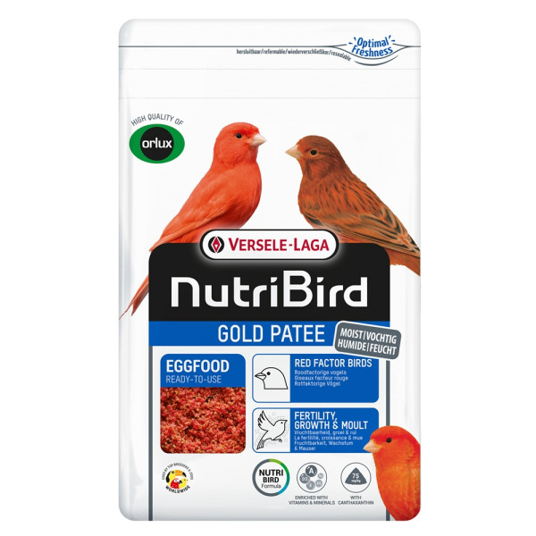 NutriBird Gold patee rot