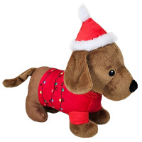 Xmas plush dog Xmas plush dog