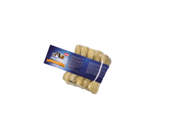 Rawhide bones pressed