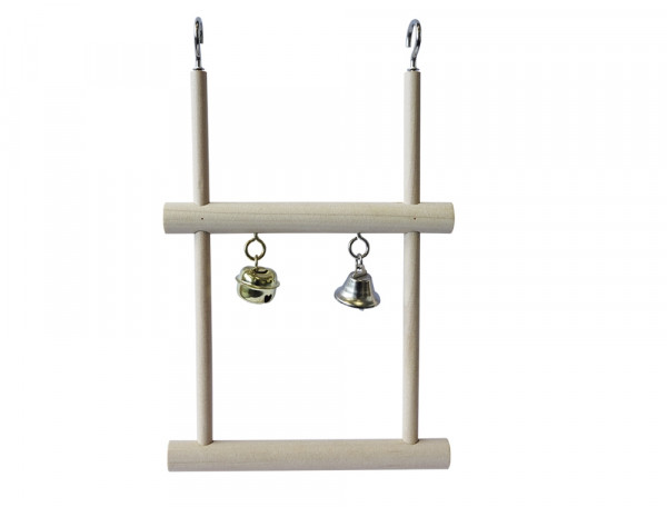 Trapeze double, swing with bell
