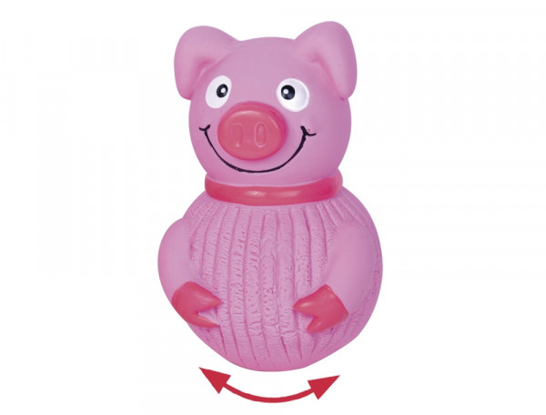 Latex Spielzeug "Schwein" Steh-auf