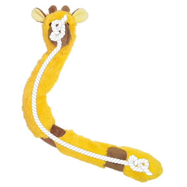 Plush giraffe long