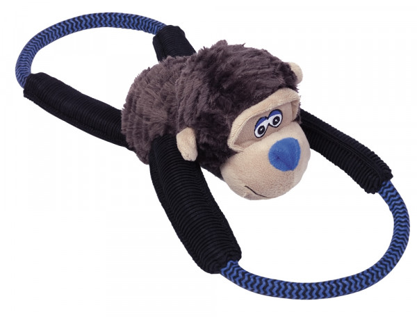 Plush monkey "Stretch" with rope