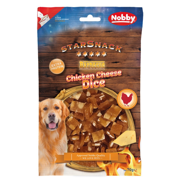StarSnack BBQ Chicken Cheese Dice