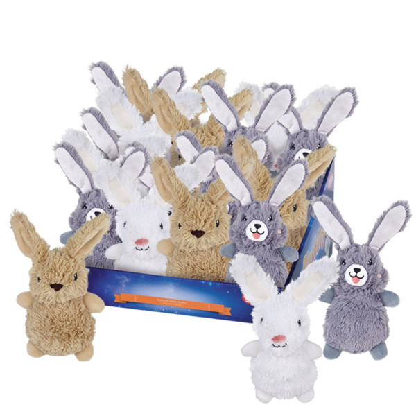 Display plush bunnies "Hoppel"