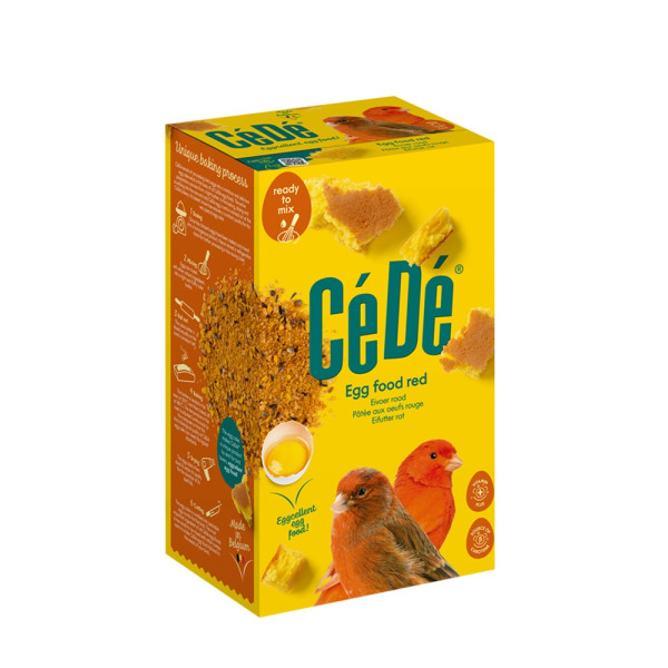 CéDé eggfood canaries red