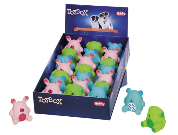 Latex Figuren "Sitzende Tierbabies"