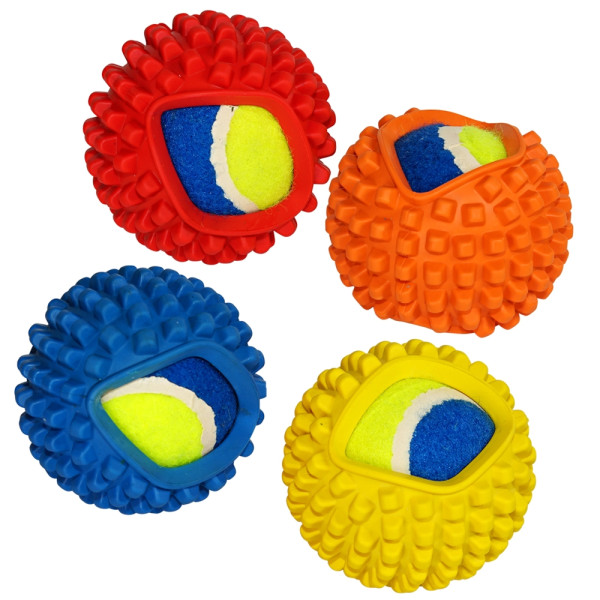 Vollgummi Noppenball