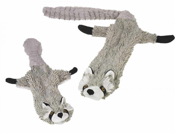 plush raccoon flat