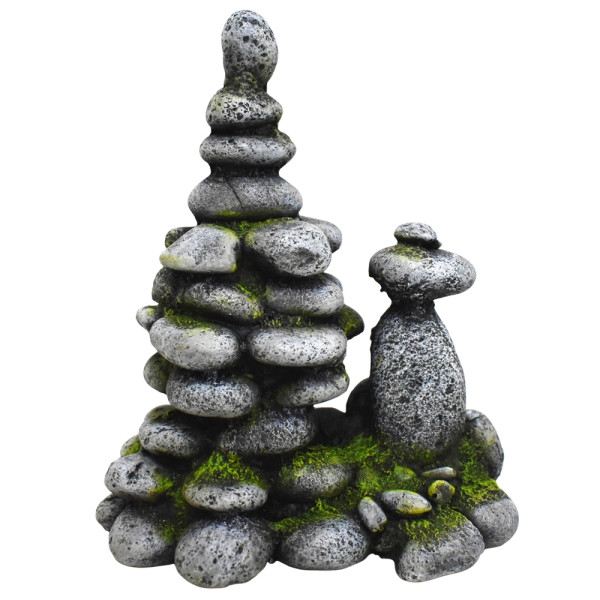 Aqua Ornaments "STACKED STONES"