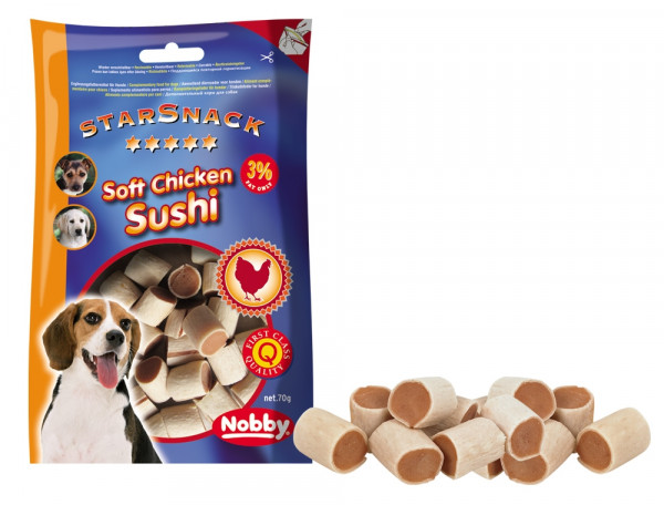 StarSnack Soft Chicken Sushi