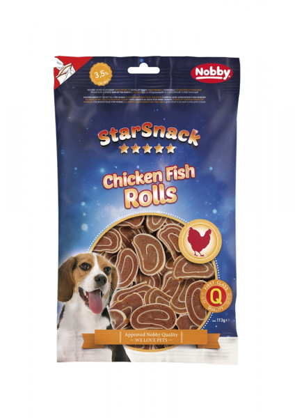 STARSNACK Chicken Fish Rolls