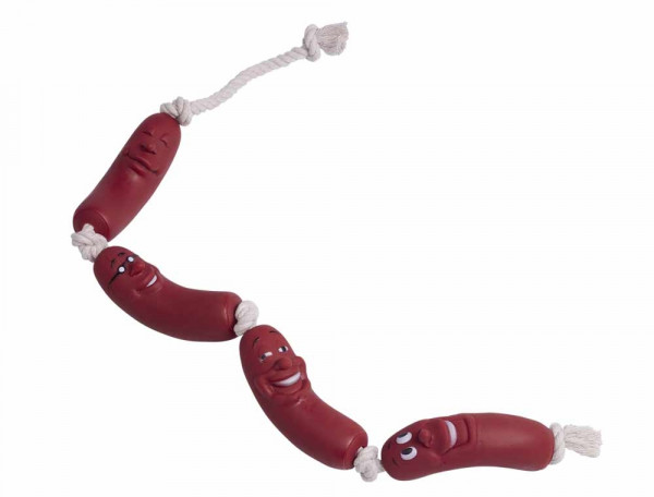 Vinyl sausage-chain