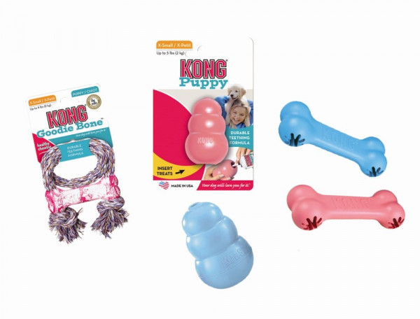 KONG Puppy Kong Goodie Bone