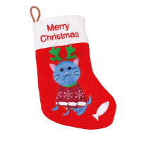 Plush stocking cat Plush stocking cat
