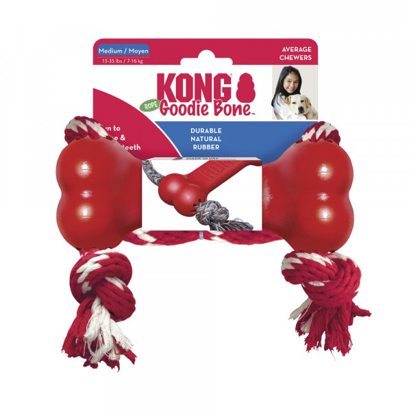 KONG Goodie Bone mit Seil
