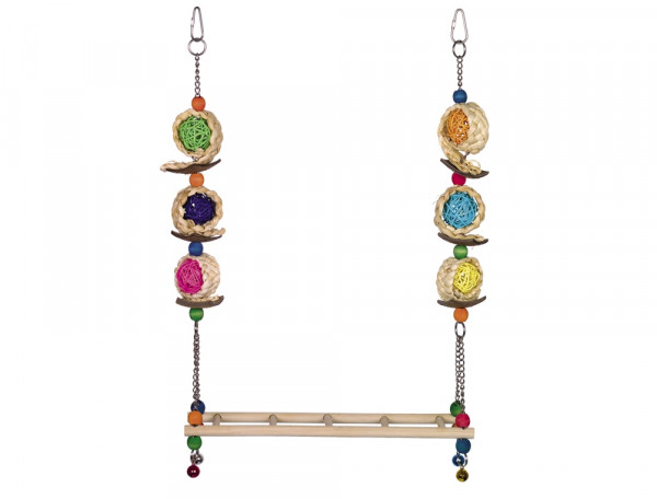 Ladder swing with bells