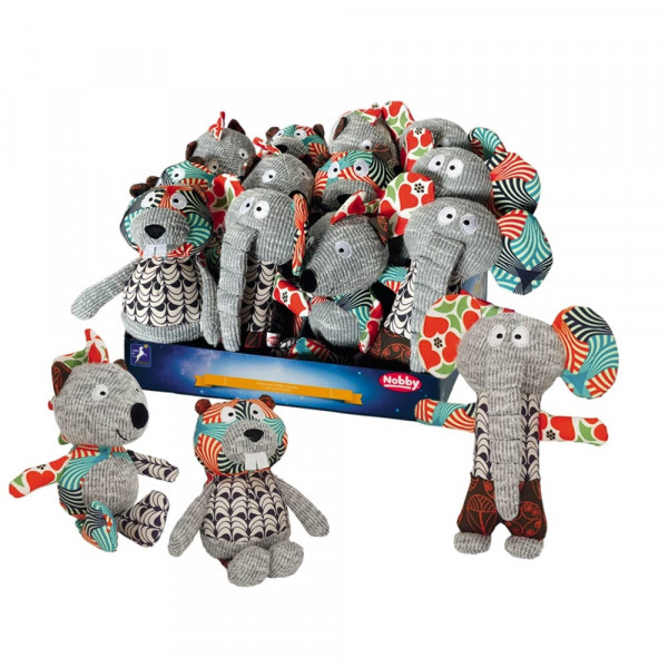 "Patchwork" display soft toys